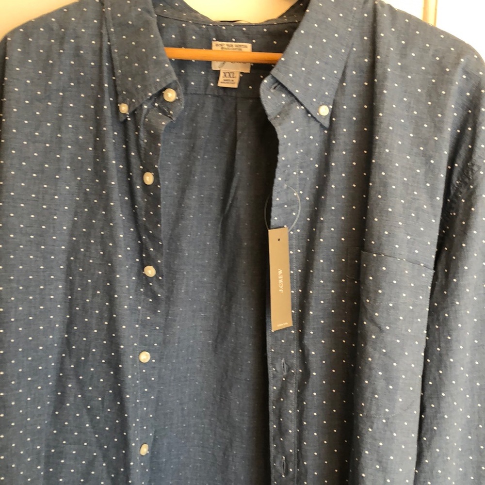 J. Crew mens classic long sleeved button down XXL